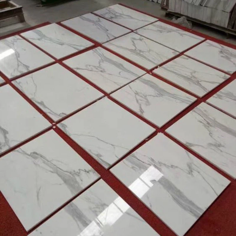 White Quartz Tiles Flooring